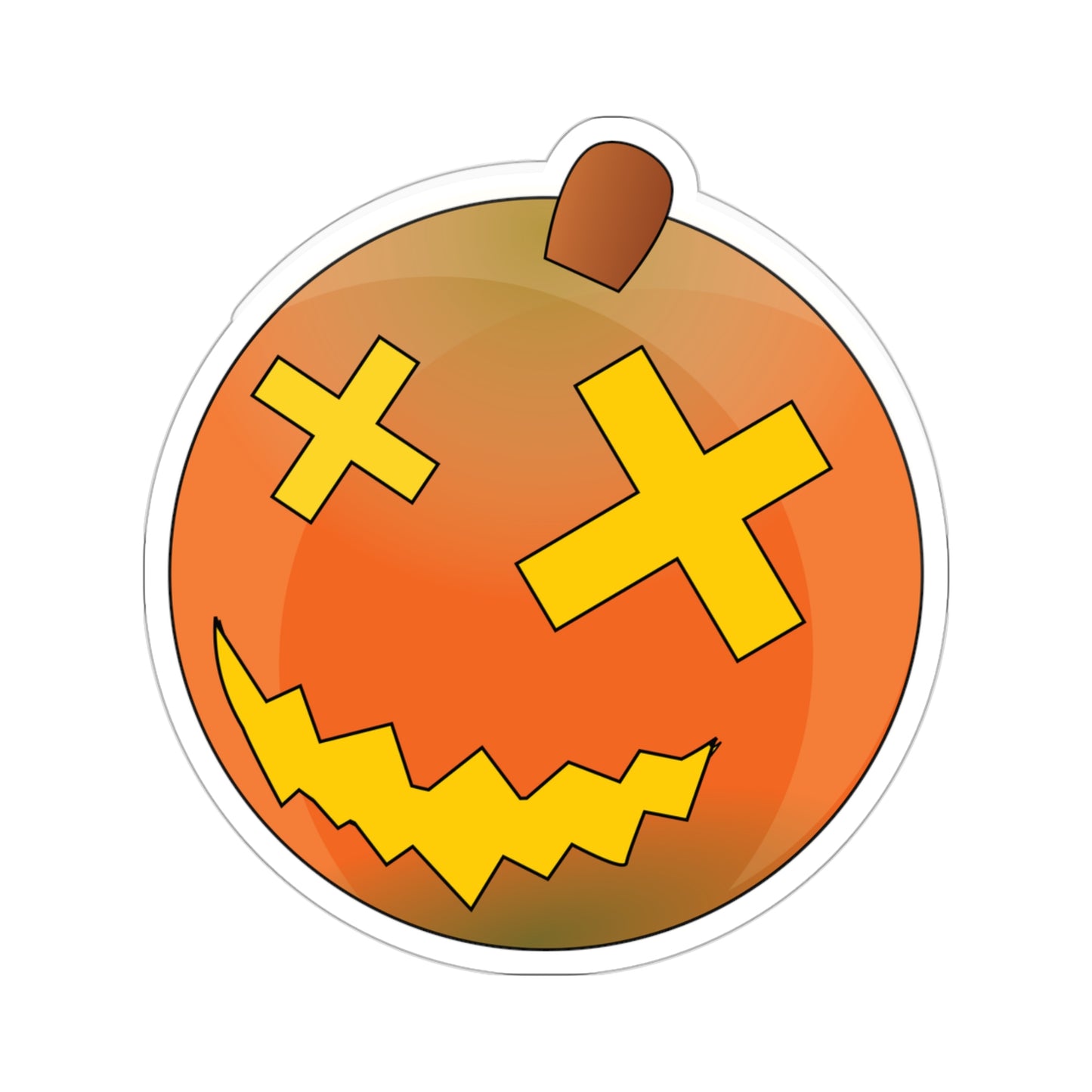 Scary Pumpkin Emoji