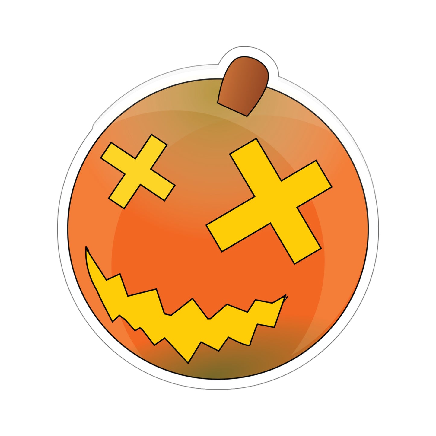 Scary Pumpkin Emoji