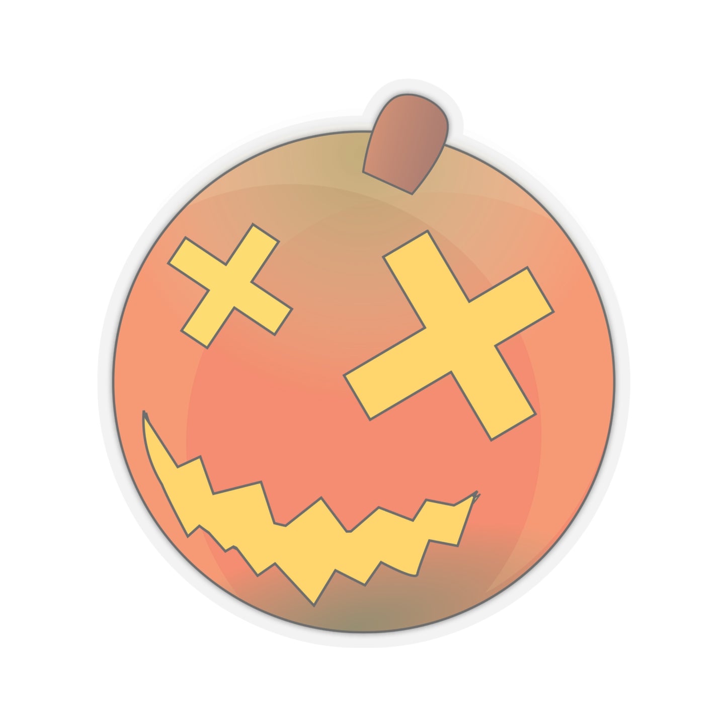 Scary Pumpkin Emoji